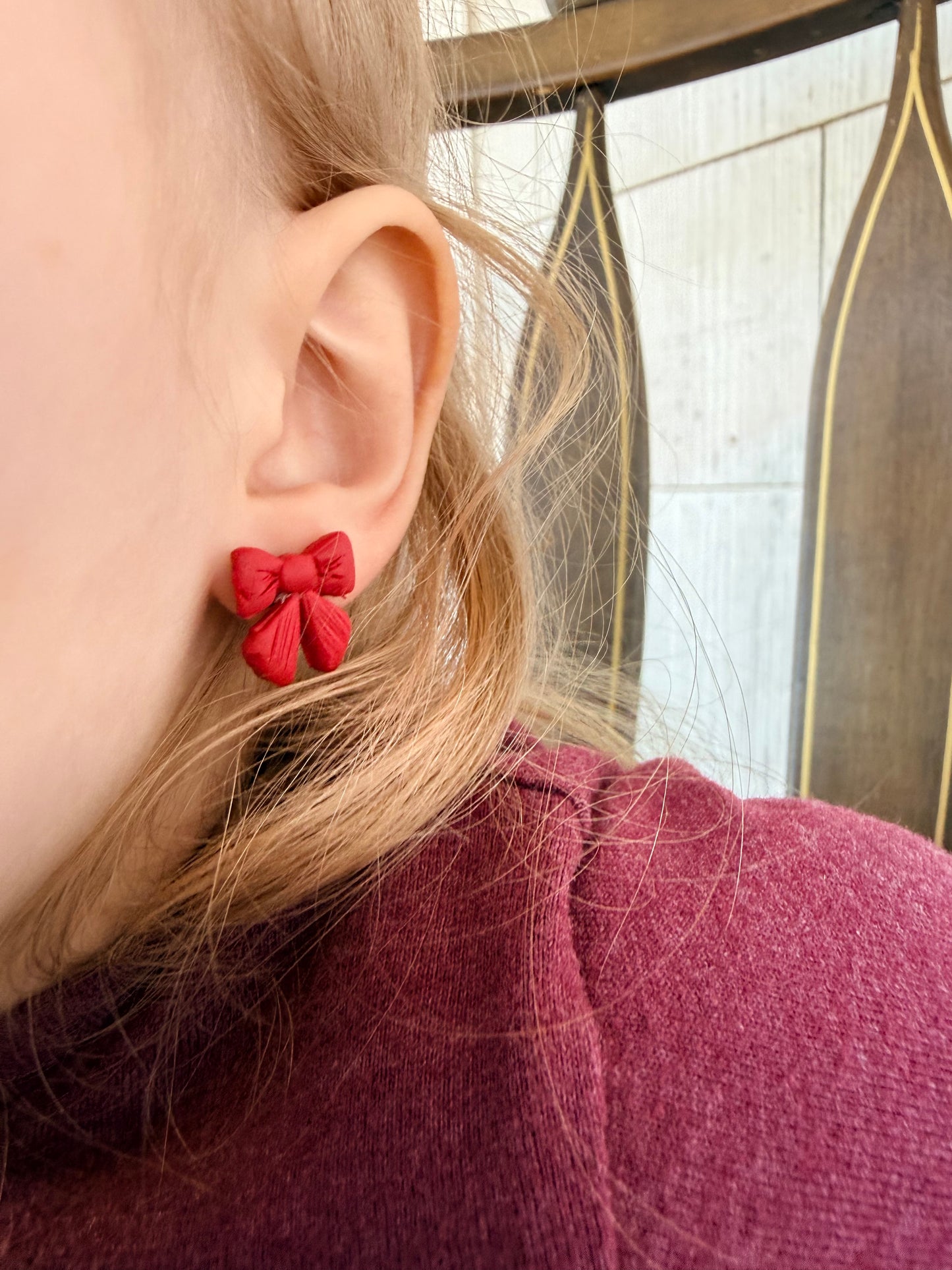 Mini Bow Stud Earrings 🎀Everyday Cute