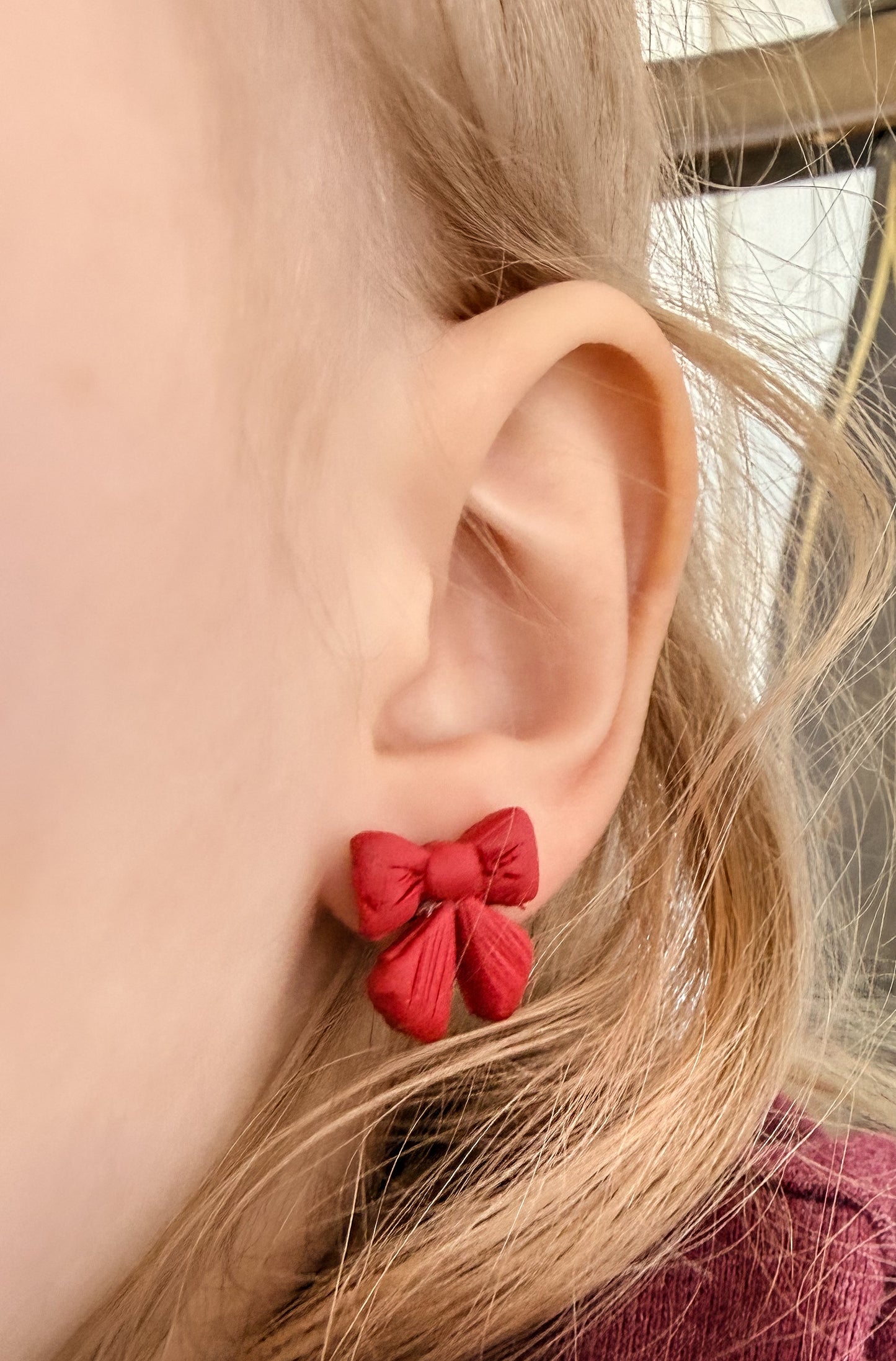 Mini Bow Stud Earrings 🎀Everyday Cute