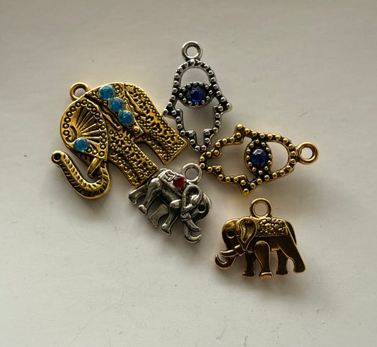 ✨ Spiritual + Elephant Charms