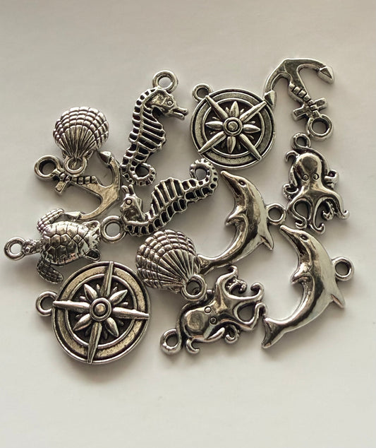 Sea Life Charms 🌊